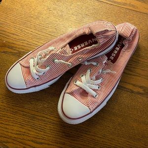 Women’s striped converse 7.5